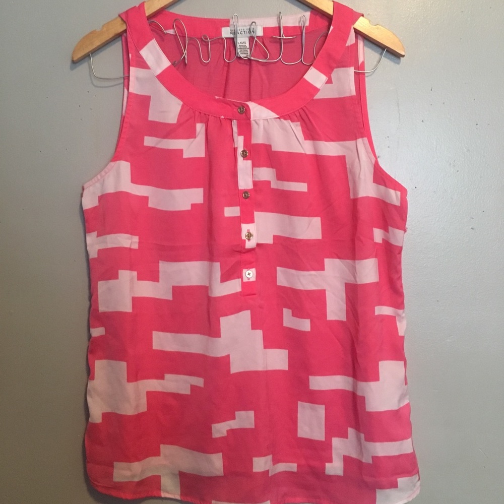 Kenneth Cole Reaction Pink Tank Large